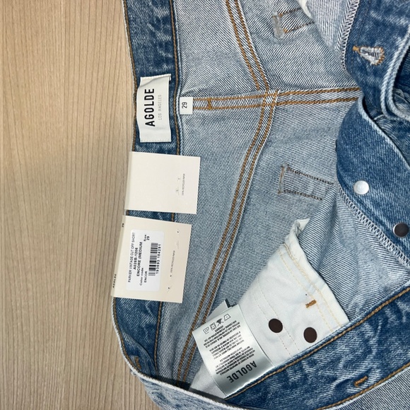 Agolde Denim Shorts - Picture 4 of 5